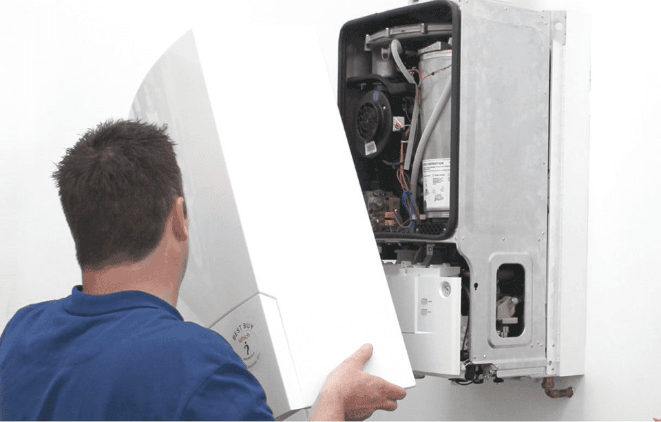 Central heating installation