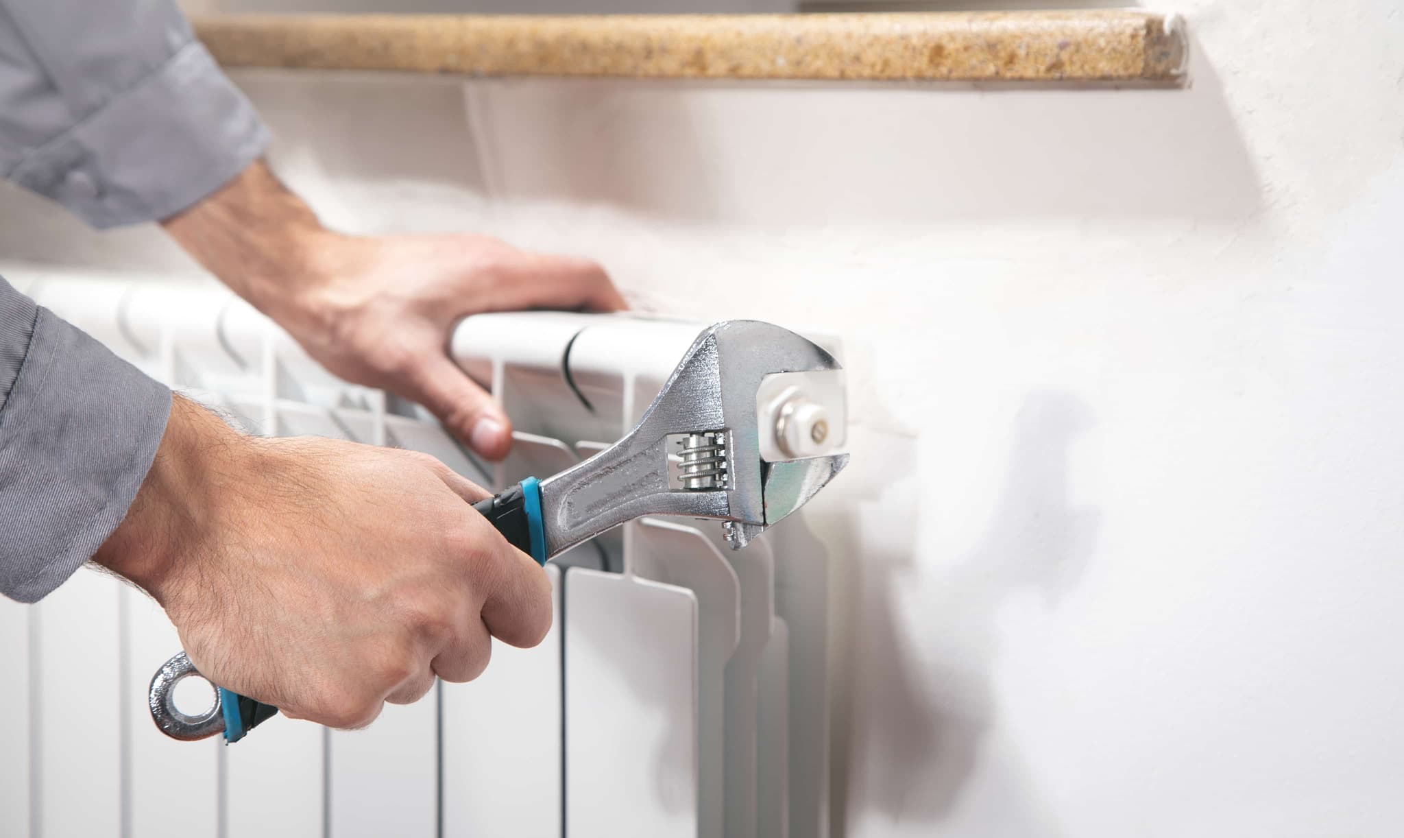 Central heating installation